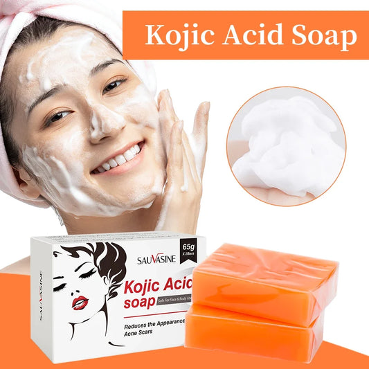 2Pcs Kojic Acid Whitening Soap Set