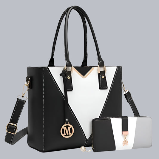 Miss Lulu V-Shape Tote