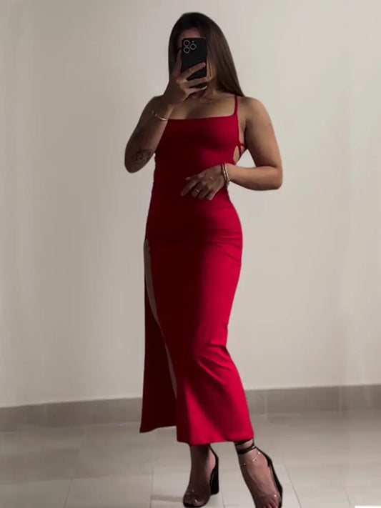 2025 Summer Halter Hip Dress