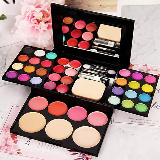 39-Color Pro Makeup Set Box with Eyeshadow